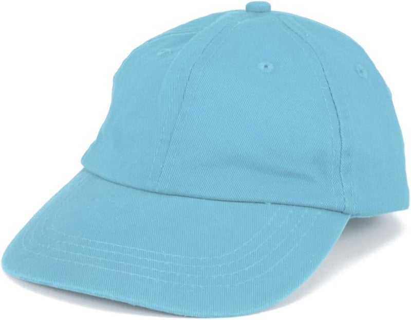 Armycrew Toddler to Youth Washed Chino 100% Cotton Twill Cap with Adjustable Strap - Image 1