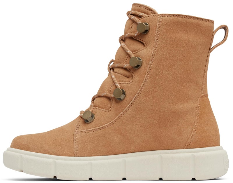 SOREL Women's Explorer lll Joan Waterproof Boot - Tawny Buff, Chalk - 10 - Image 4