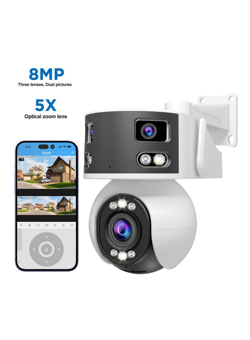 GEEK SPACE AH SHO55-180-8MP-5X NEW GENERATION OF LIGHT INTELLIGENT PROCESSOR INTEGRATED WITH AI PROCESSING - Image 1