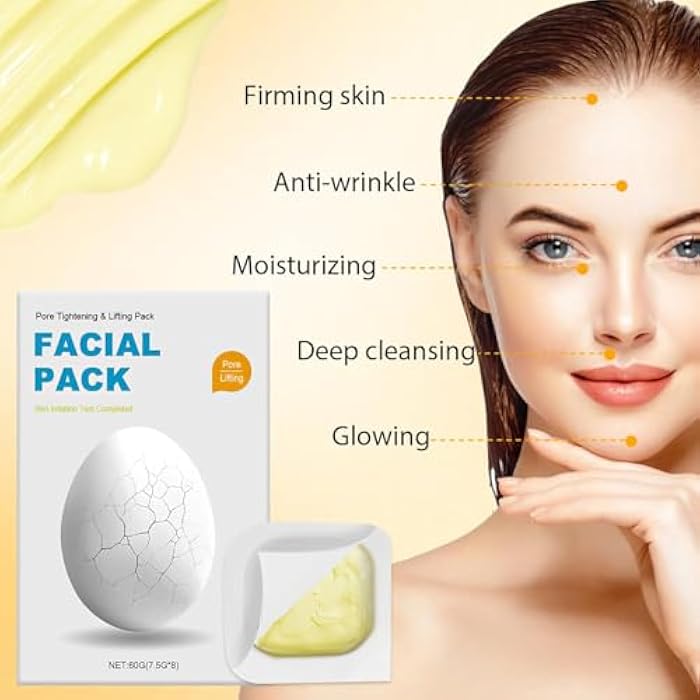 Kubot Zombie Face Mask Peel Off, Pore Tightening & Lifting Pack, Hydrating Zombie mask, Facial Mask Care, Anti-Aging, Anti-Wrinkles for All Types (1 Box, 8ea) - Image 3