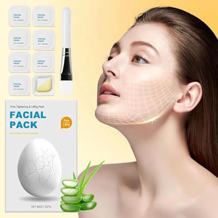 Kubot Zombie Face Mask Peel Off, Pore Tightening & Lifting Pack, Hydrating Zombie mask, Facial Mask Care, Anti-Aging, Anti-Wrinkles for All Types (1 Box, 8ea) - Image 2