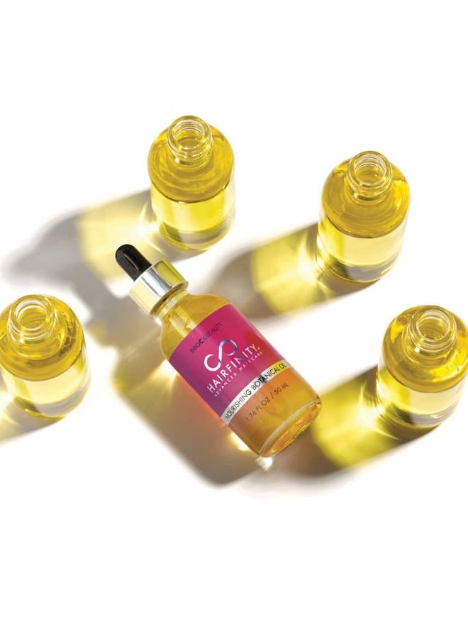 HAIRFINITY Botanical Hair Oil with Rosemary - Growth Treatment for Dry Damaged Hair and Scalp with Jojoba, Olive, Sweet Almond Oils - Silicone and Sulfate Free 1.76 oz  - Image 2