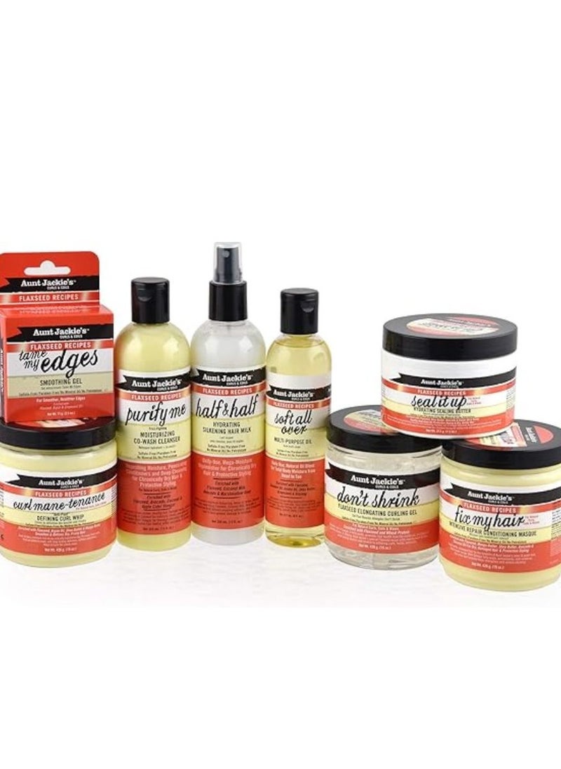 Aunt Jackie's Flaxseed Recipes Seal It Up Hydrating Sealing Butter Helps Prevent and Repair Damaged Hair Jar 213G  - Image 4