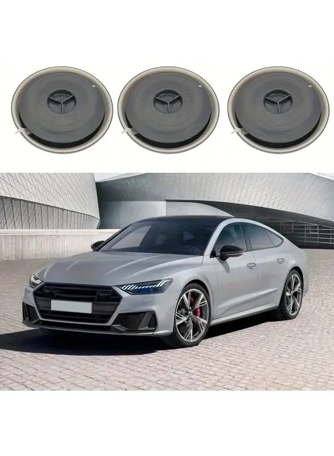 10 Pcs 40mm Round Rubber Bottom Caps Seal Rings Gray Car Automotive Components - Image 5