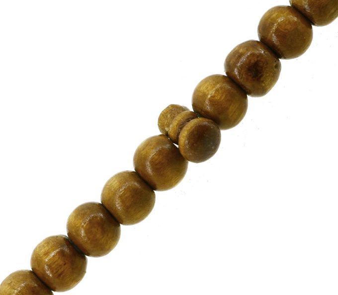 Mandala Crafts Wood Tasbih Prayer Beads Misbaha Beads Muslim Prayer Beads for Men and Women Wooden Islamic Prayer Beads Tasbih Beads Necklace - Image 2
