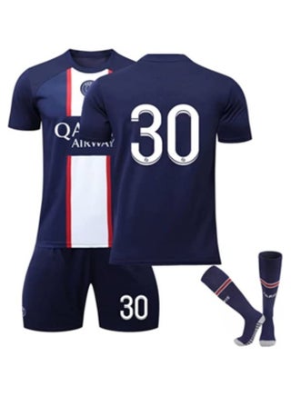Kids Football Jersey Set, No #30 Soccer Jersey,World Champion Football Soccer Jersey Set Kids & Youth Sizes - pzsku/Z8B1214FCE57D7C2B2E9CZ/45/_/1727320019/4ca5485d-b6a3-4031-aa13-6ca37010c8da