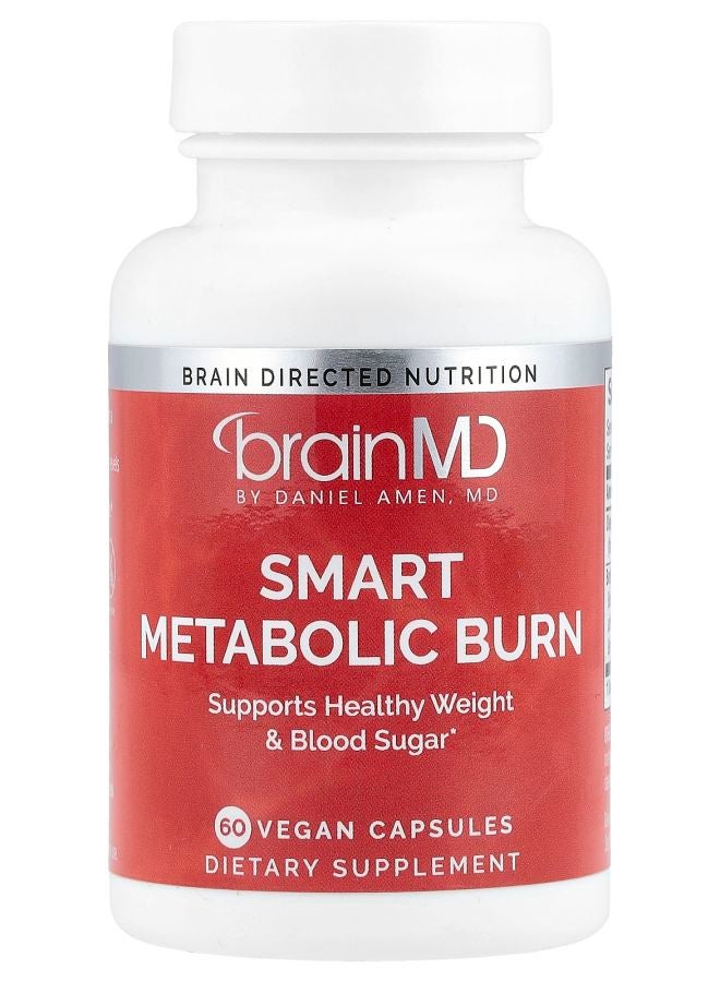 BRAINMD Smart Metabolic Burn 60 Vegan Capsules - Image 1