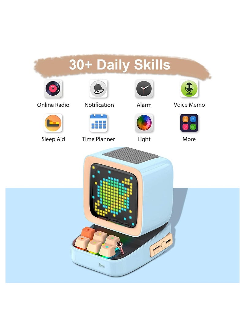 Divoom Divoom Ditoo Pro Bluetooth Mini Speaker - Blue 756424  - Image 2