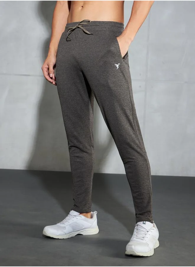 تكنوسبورت Technosport Solid Trackpants with Drawstring