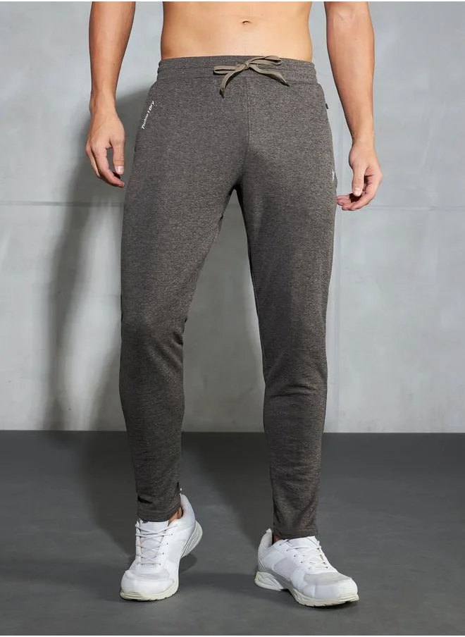تكنوسبورت Technosport Solid Trackpants with Drawstring