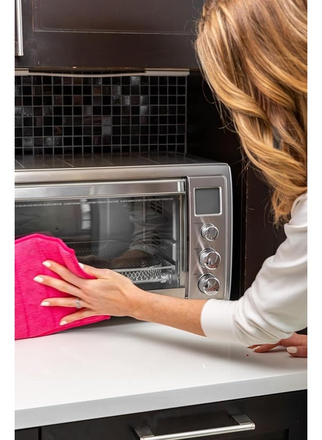 The Pink Stuff Miracle Microfibre Pad Collection 3 Pack – Super Absorbent Multi-Clean Cloths - Image 2