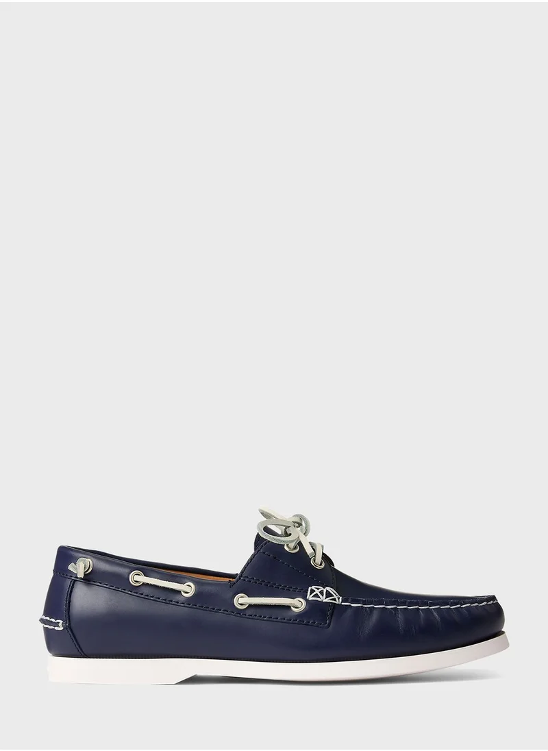 POLO RALPH LAUREN Merton Leather Boat Shoe