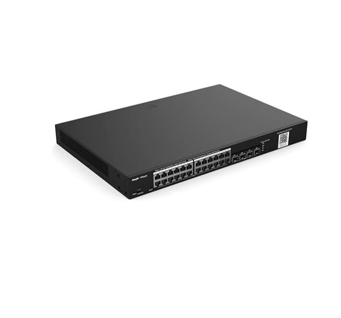 Ruijie RG-NBS3100-24GT4SFP 28-Port Gigabit Layer 2 Cloud Managed Non-PoE Switch - Image 2