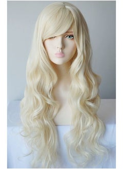 wigbuy long wigs for women Dark Brown Wigs Cosplay Wig Wavy Brown Curly wigs 24 inches Long Costume girl wigs halloween wigs for women (Dark Brown)  - Image 1