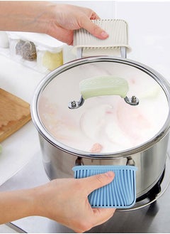 AL SANIDI Silicone Hot pot holder, Blue Light  - Image 2