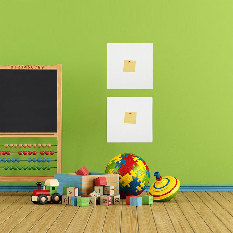 4pcs Panel Felt Tiles For Wall Felt Board Tiles Bulletin Board Felt Wall Pin Boards For Home Office Accessories - Image 5