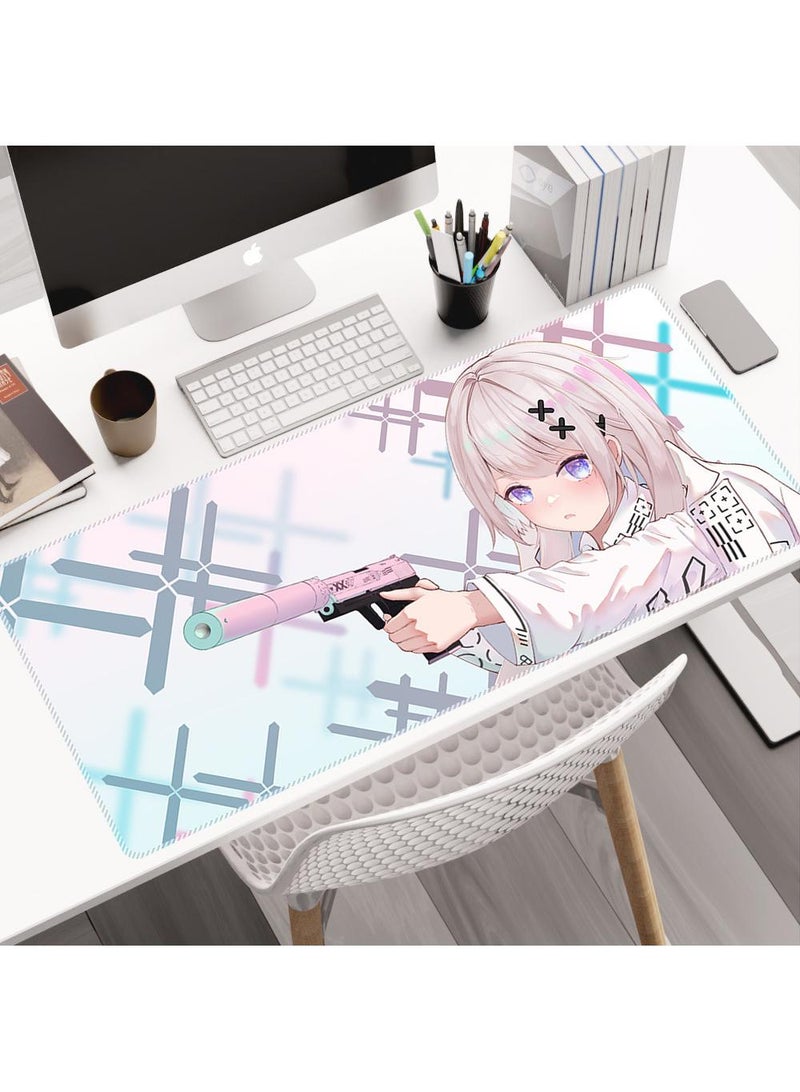 Y&D Exclusive For Esports Games Gaming Mouse Pad Extended Large Mat Desk Pad Stitched Edges Mousepad Long Mouse Pad And Non-Slip Rubber Base Mice Pad 900X400X3mm - Image 1