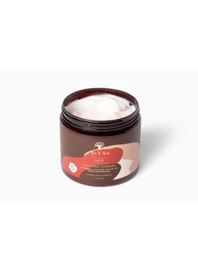 As I Am - Coconut Cowash Cleansing Conditioner For Natural Coils And Curls-16Oz (Pack 4) - Image 1