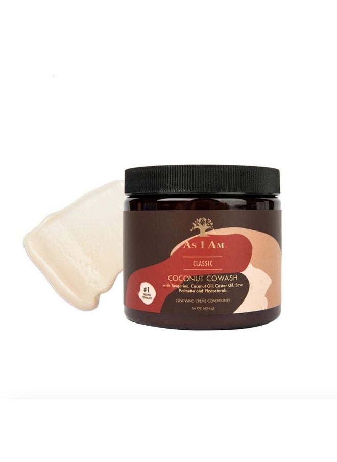 As I Am - Coconut Cowash Cleansing Conditioner For Natural Coils And Curls-16Oz (Pack 4) - Image 1