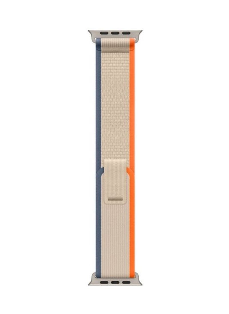 CMP - Track Loop Band for Apple Watch Ultra 2, Ultra and Band 49mm/45mm/44mm/42mm Orange/Beige - Image 1