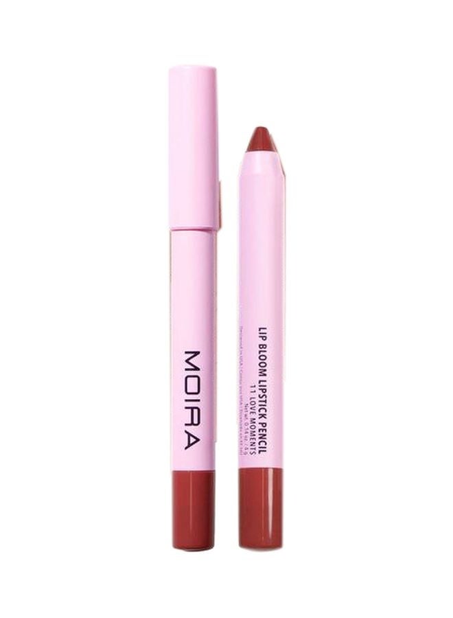 moira Lip Bloom Lipstick Pencil (011, Love Moments) - Image 1