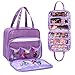 LoDrid Doll Tote Carrying Case Compatible with LOL Surprise Dolls All Hanging Organizer Storage Bag with 6 Clear Window Pockets for Girls Bag Only PurplePatent Design - Image 4