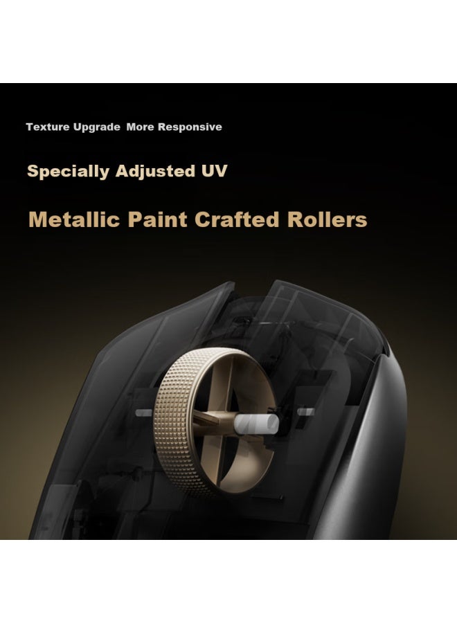 Vgn Dragonfly F2 New Flagship Lightweight Wireless Mouse For Gaming, E-sports And Office Use, Tri-mode Connection Paw3950/3395 Ergonomic Design, Dragonfly F2 Pro Max White - Image 2