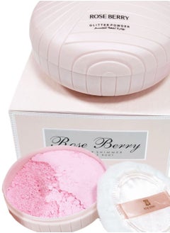 ROSE BERRY GLITTER POWDER FOR THE BODY  - Image 2