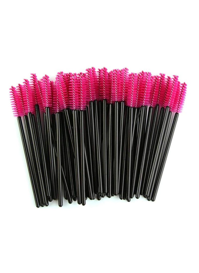 BLOOMING TIME 50 Pieces Disposable Eyelash Mascara Brushes Makeup Tool Kits  - Image 1
