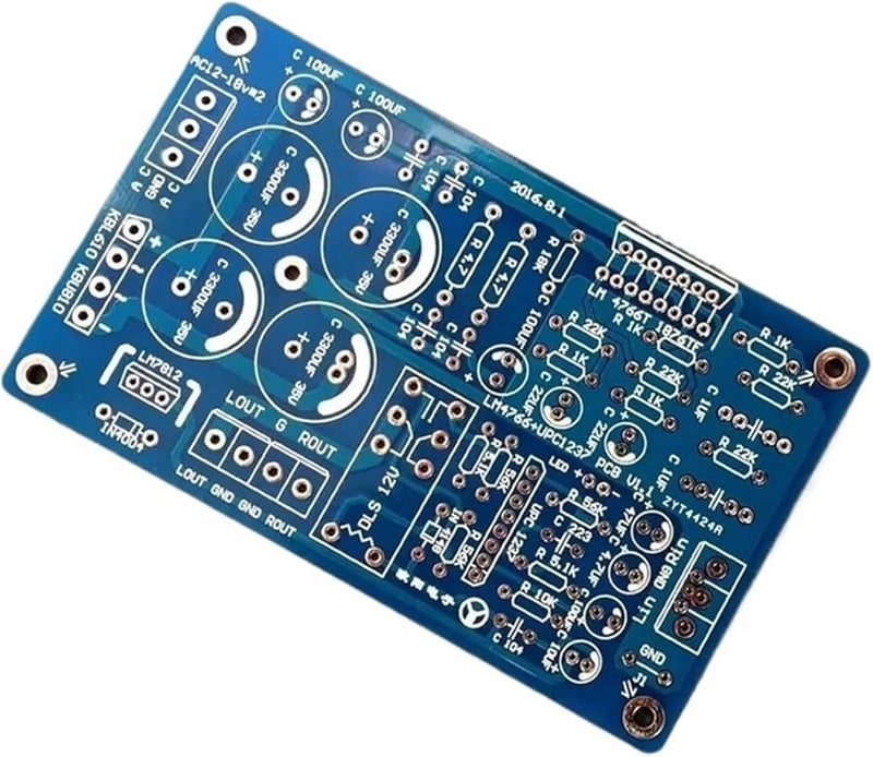 LM4766 40W 2 0 Stereo Power Amplifier Board 12V 24V Dual Channel 1PCS Empty PCB - Image 2