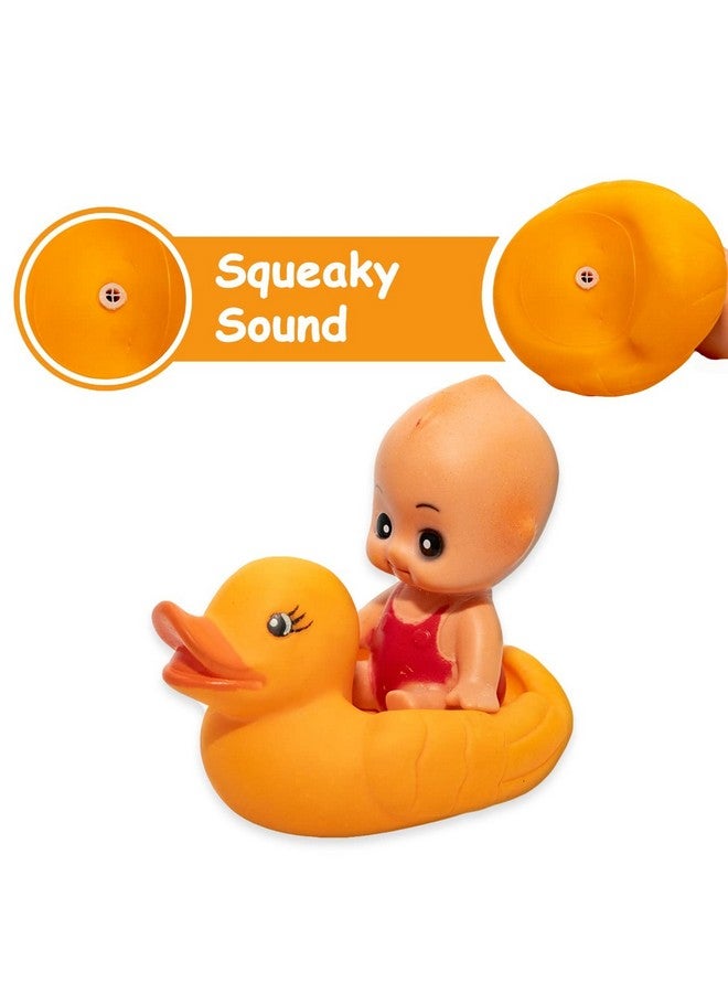 راتاناز لعبة استحمام راتنا سكيزي بيبي مع بطة تشو تشو مع صوت (ألوان متنوعة، مجموعة من قطعتين) - Image 2