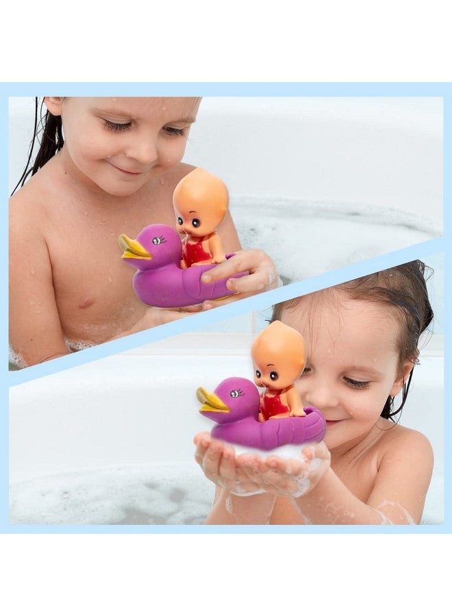 راتاناز لعبة استحمام راتنا سكيزي بيبي مع بطة تشو تشو مع صوت (ألوان متنوعة، مجموعة من قطعتين) - Image 4