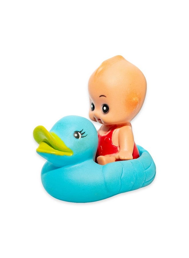 راتاناز لعبة استحمام راتنا سكيزي بيبي مع بطة تشو تشو مع صوت (ألوان متنوعة، مجموعة من قطعتين) - Image 1