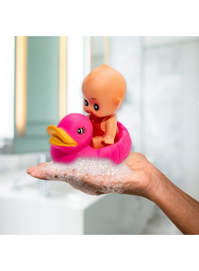 راتاناز لعبة استحمام راتنا سكيزي بيبي مع بطة تشو تشو مع صوت (ألوان متنوعة، مجموعة من قطعتين) - Image 3