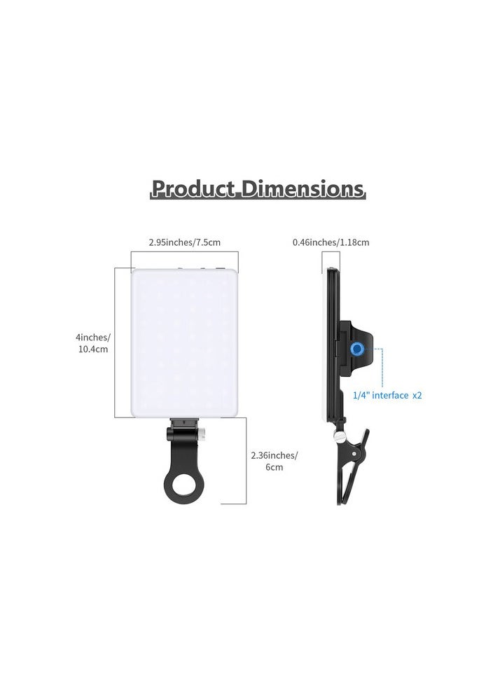 نيوير NEEWER NL-60AI ضوء LED للهاتف المحمول  - Image 4