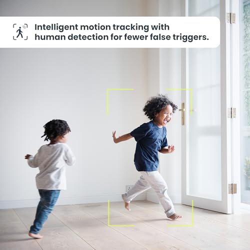 Feit Electric Smart Security Camera Bulb, 2K QHD Resolution, 2-Way Audio, Human Tracking, 350° Pan, Night Vision, Motion Alerts, E26 Base, Alexa/Google Assistant Compatible, CAM/PAN/WIFI/E26/2K - Image 5