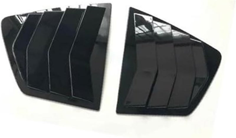 QASULER Car Rear Louver Window Cover Trim for Accord 2014-2017 - Image 1