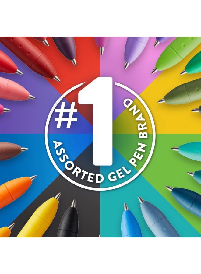 Paper Mate InkJoy Gel Pen, Fine Point, Pure Blue, Box of 12 - Image 2