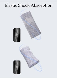 DUNISO Elbow Brace and Wrist Brace for Weightlifting Elastic Elbow Support & Compression Power lifting Fitness Cross Training & Gym Workout Flexible Sweat Absorbing Elbow Wrist Straps  - Image 5