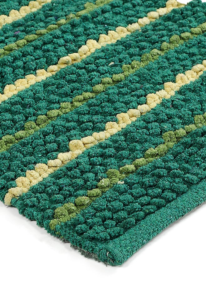 Status Contract Multi-Strip Door Floor Mat (Green), 38 X 58 Cm  - Image 4