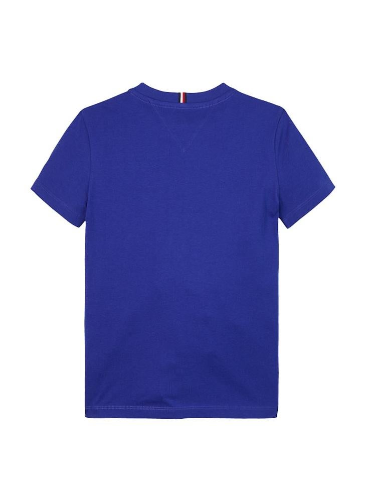 TOMMY HILFIGER - Kids Logo Crew Neck T-Shirt - Image 1