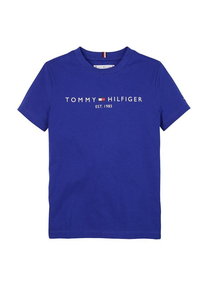 TOMMY HILFIGER - Kids Logo Crew Neck T-Shirt - Image 1