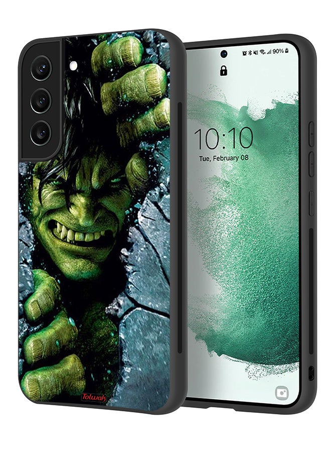 Tolwak Samsung Galaxy S21 FE 5G Protective Case Cover Incredible Hulk - Image 1