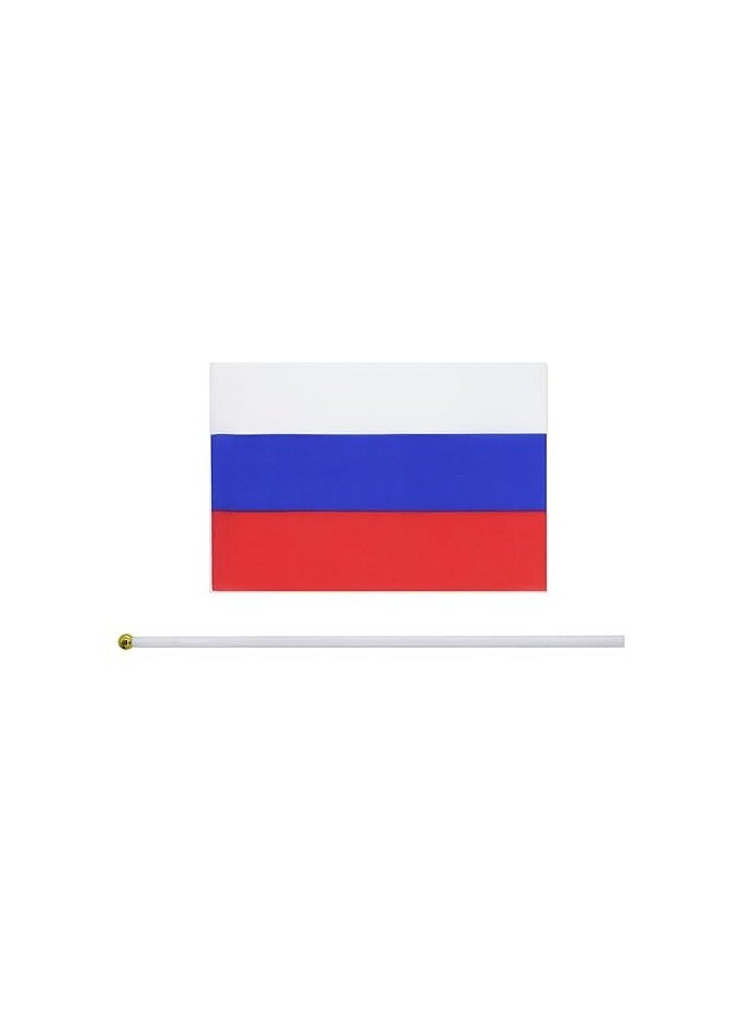 Generic Set of 10 Hand-Held Mini Country Flags - Perfect for Parades - Festivals and Party Decorations - Party Favors and Event Supplies  - Image 2