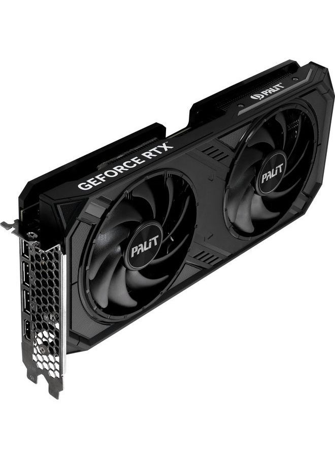 Palit - NVIDIA GeForce RTX™ 4070 Dual 12GB GDDR6X Graphics Card 5888 CUDA Cores 2475 MHz Boost Clock 21Gbps 192bits Interface PCI Gen 4 DP 1.4ax3 HDMI 2.1a x1 - Image 1