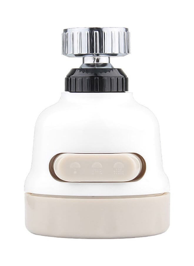 Raxoom Faucet Head Black/Silver 6Inch 