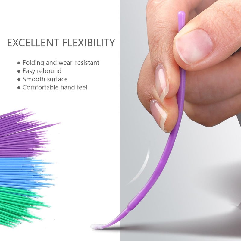 ICSTM Touch Up Paint Brushes for Automotive Paint Chip Repair,400 Pcs Repair Paint Brushes for Car Paint Repair,Clearance Cleaning, Available in 2.5mm,2.0mm and 1.5mm (400, Multiple Colors) - Image 4