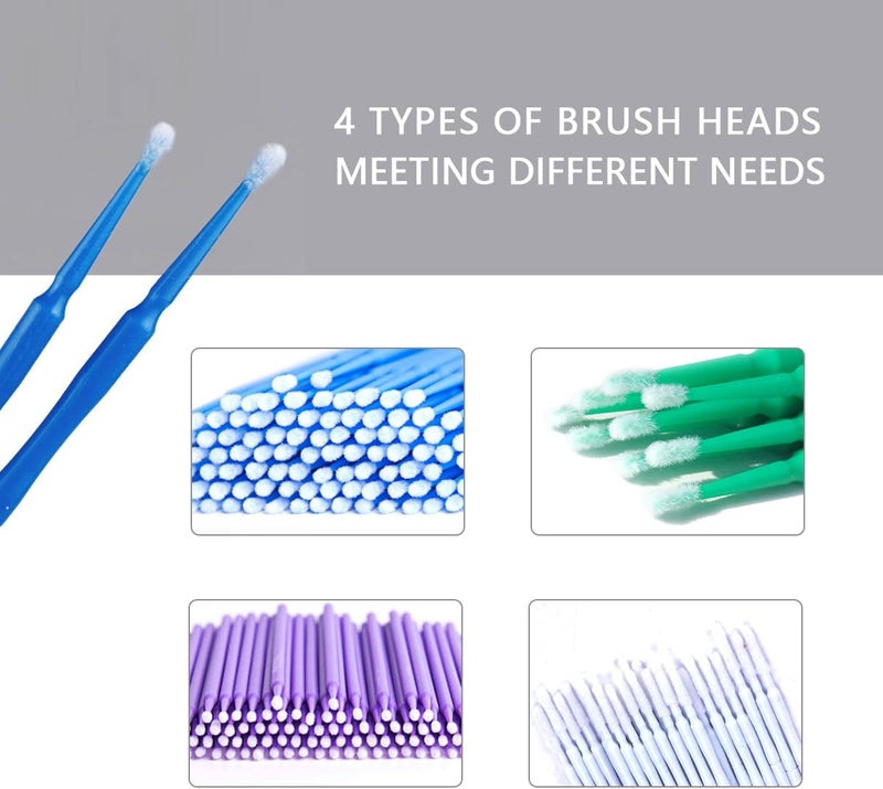 ICSTM Touch Up Paint Brushes for Automotive Paint Chip Repair,400 Pcs Repair Paint Brushes for Car Paint Repair,Clearance Cleaning, Available in 2.5mm,2.0mm and 1.5mm (400, Multiple Colors) - Image 5