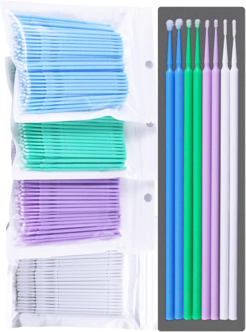 ICSTM Touch Up Paint Brushes for Automotive Paint Chip Repair,400 Pcs Repair Paint Brushes for Car Paint Repair,Clearance Cleaning, Available in 2.5mm,2.0mm and 1.5mm (400, Multiple Colors) - Image 1