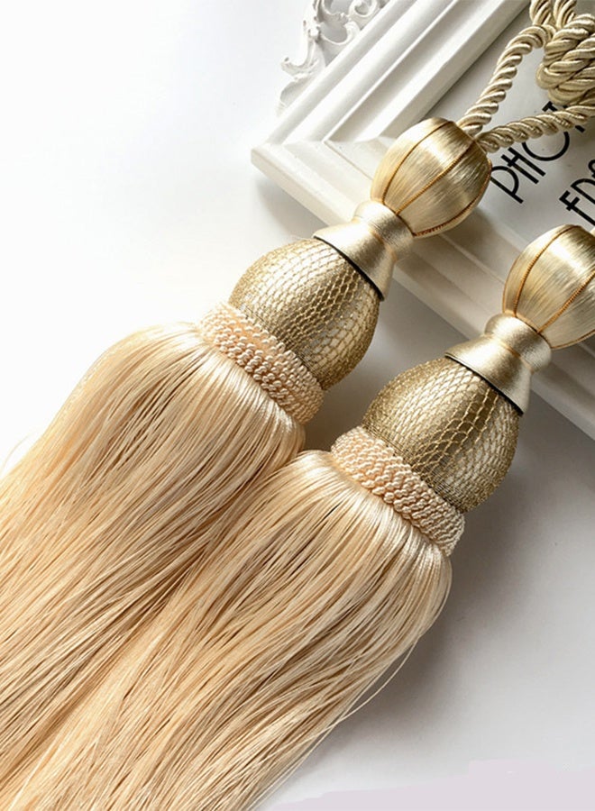 Tassel and ball-shaped curtain ties 1 pair - Image 5